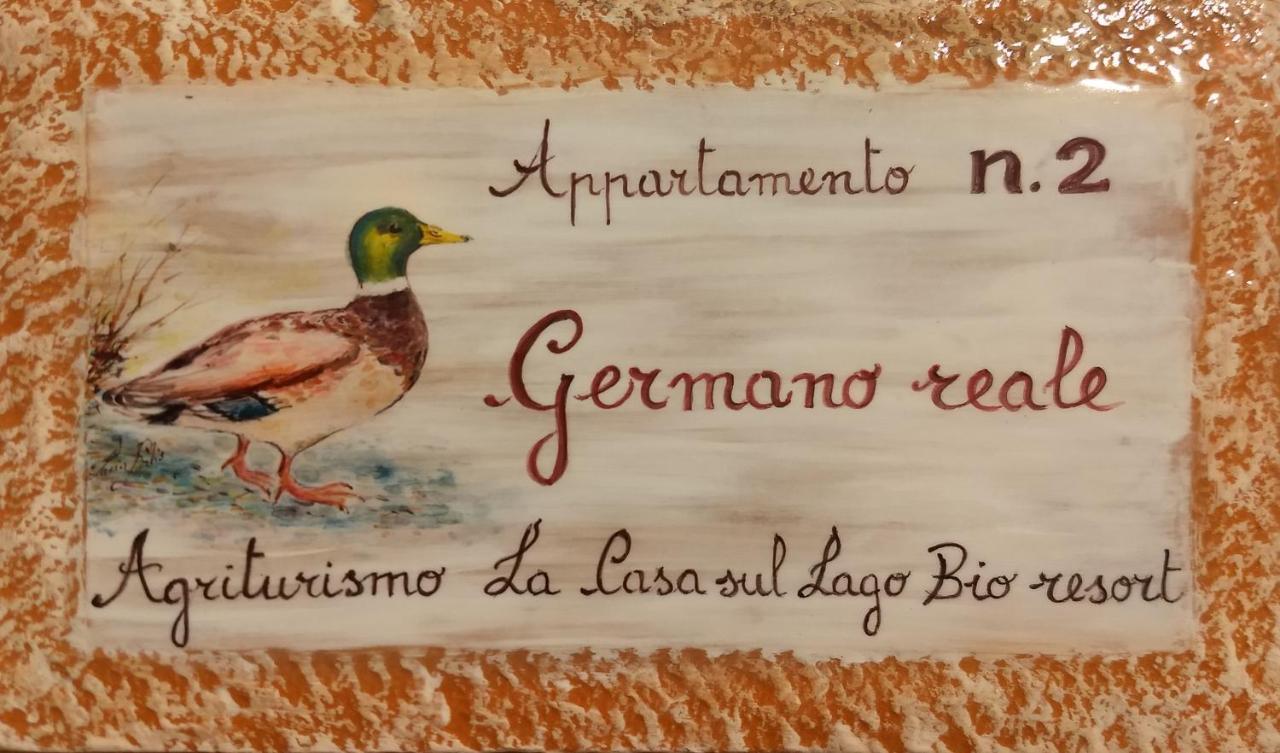 La Casa Sul Lago Posta Fibreno Exteriör bild