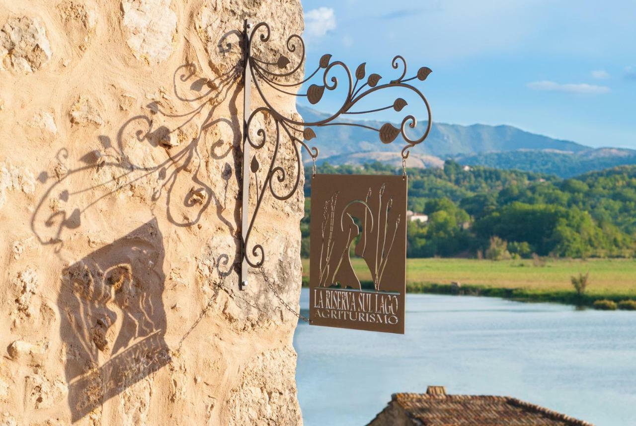 La Casa Sul Lago Posta Fibreno Exteriör bild